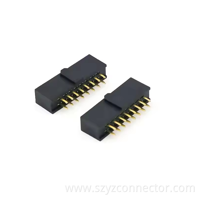 2.54mm Pitch Female Header Dual Row H8.5 22P-240P (1)